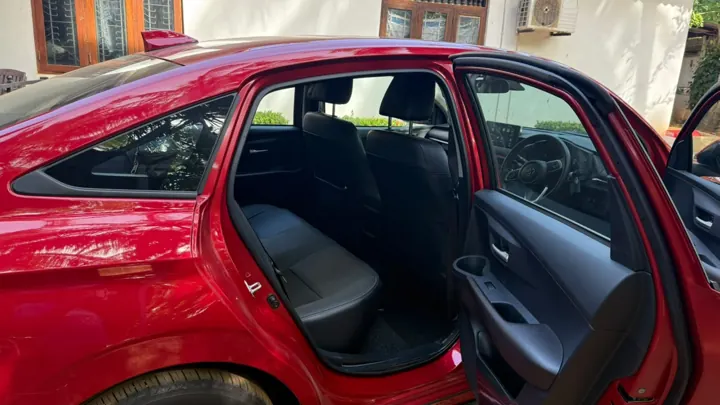 Toyota Ativ — rear passenger seats
