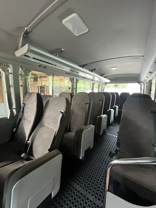 Toyota Coaster — passenger seating